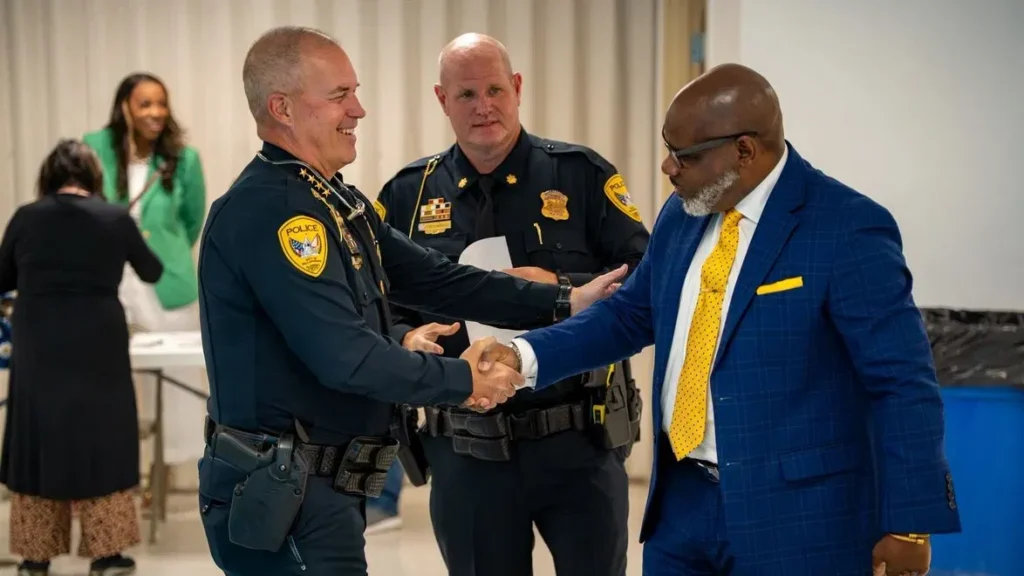 TPD joins pastors police in Capital Area Justice Ministry breakfast on violence reduction